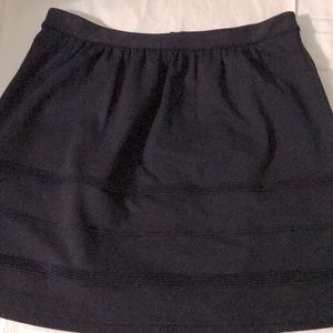 Vintage J.Crew black midi length skirt